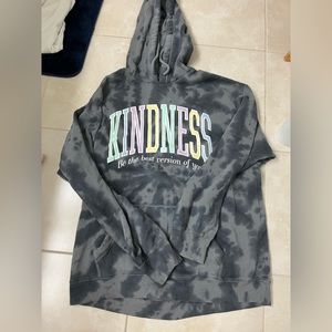 Hollister Bleach Dye Oversized Hoodie Size Small